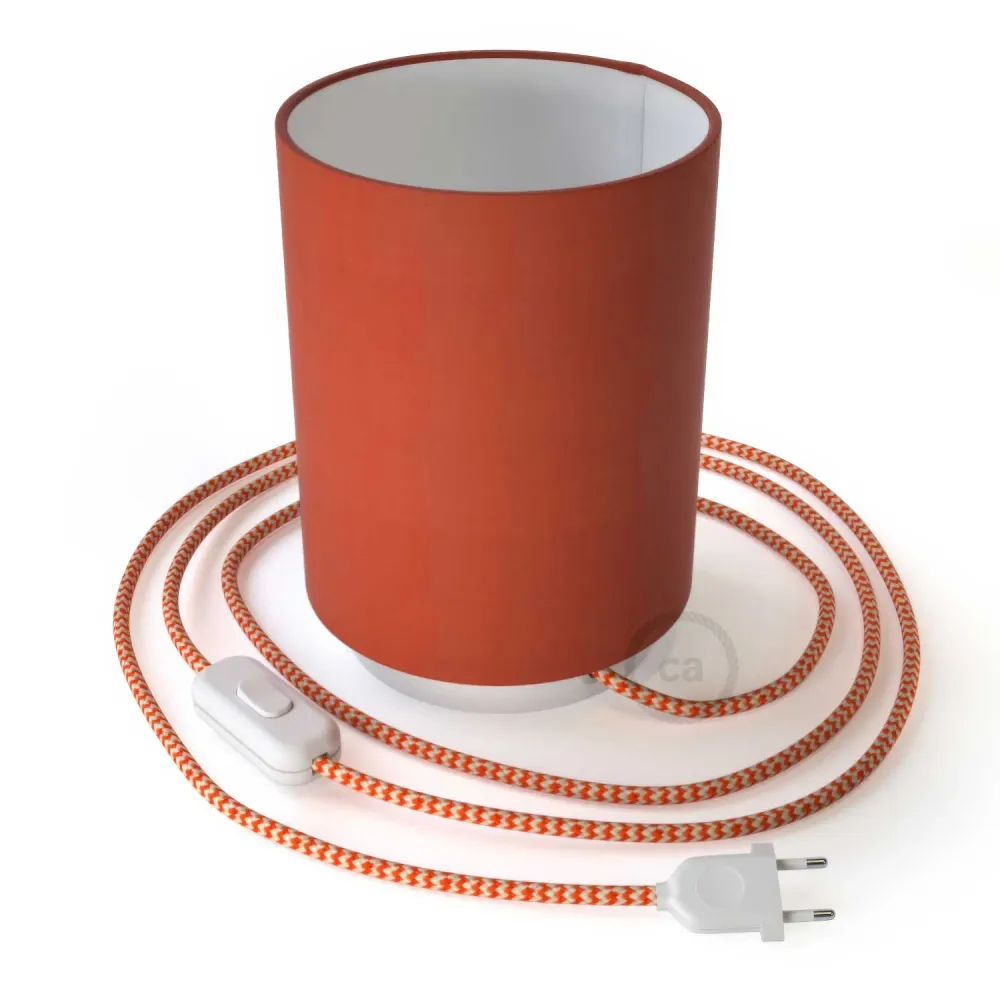 Base Posaluce em metal com cúpula Cilindro – Cinette Aragosta