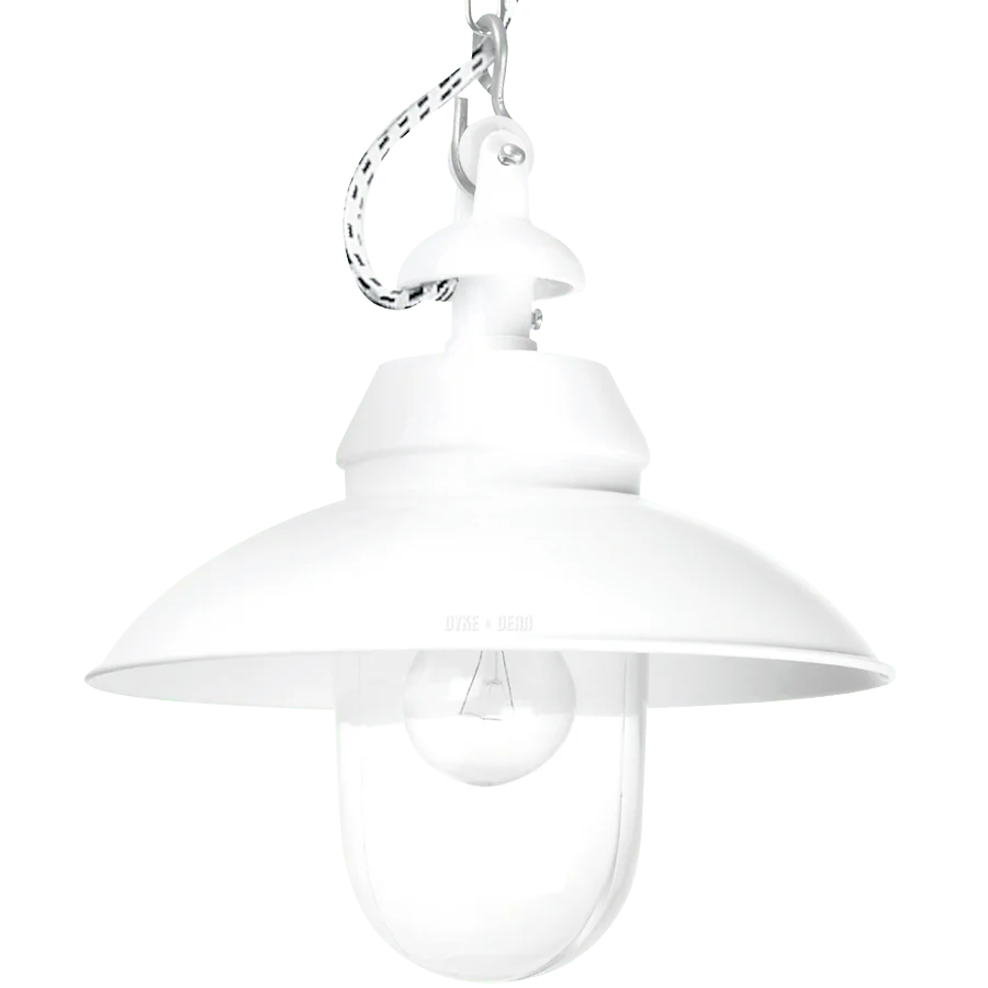 BOLICH PENDANT MAINZ CYLINDER WHITE CLEAR GLASS