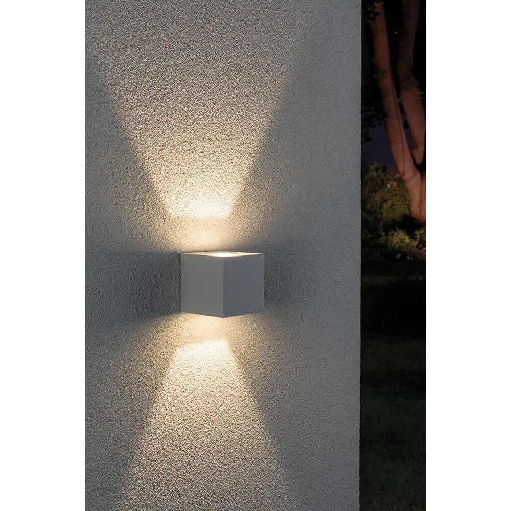 Brigando de parede LED CYBO ANGLULE 2X3W WHITE 80X80MM