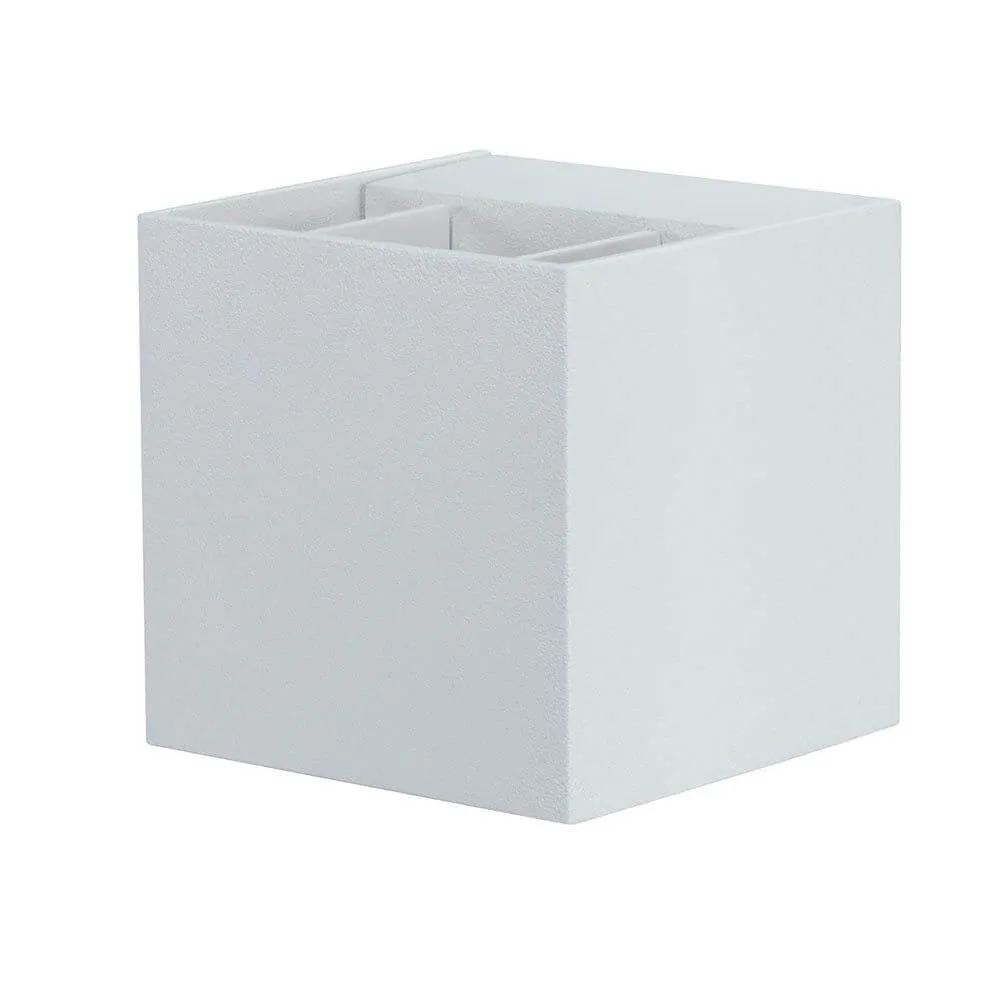 Brigando de parede LED CYBO ANGLULE 2X3W WHITE 80X80MM