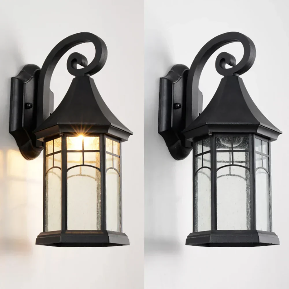 BronzeGlow – Lâmpada de Parede Nostálgica Resistente ao Tempo para Exterior – Iluminação Poupa-Energia