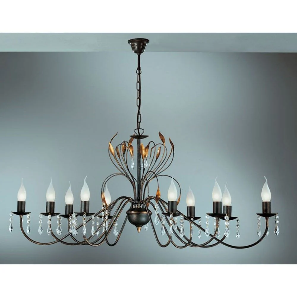 Campana Krone 10-Flame Oval 55cm
