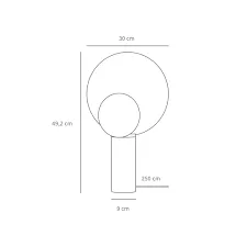 Candeeiro de mesa caché Nordlux 2220275010