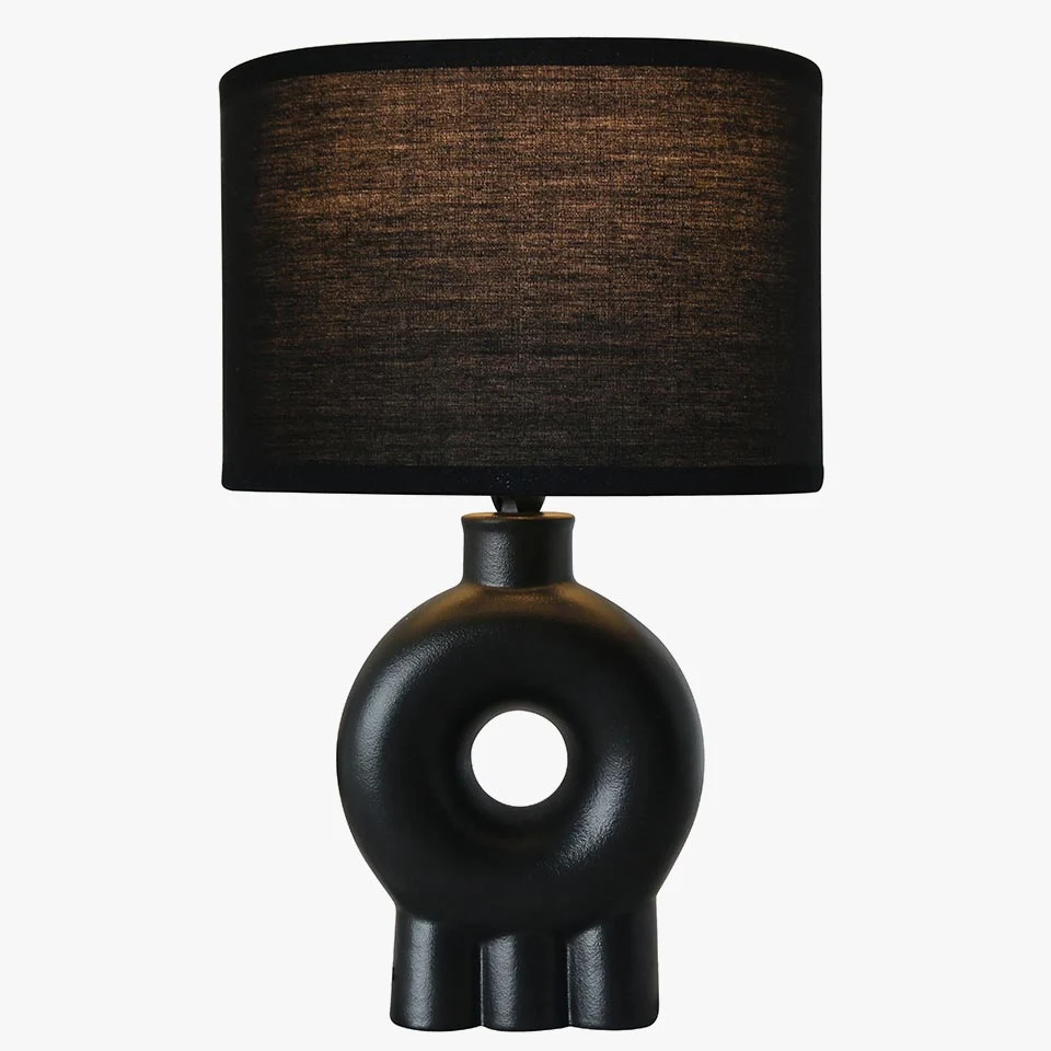 Candeeiro de Mesa CONGO Preto .41cm