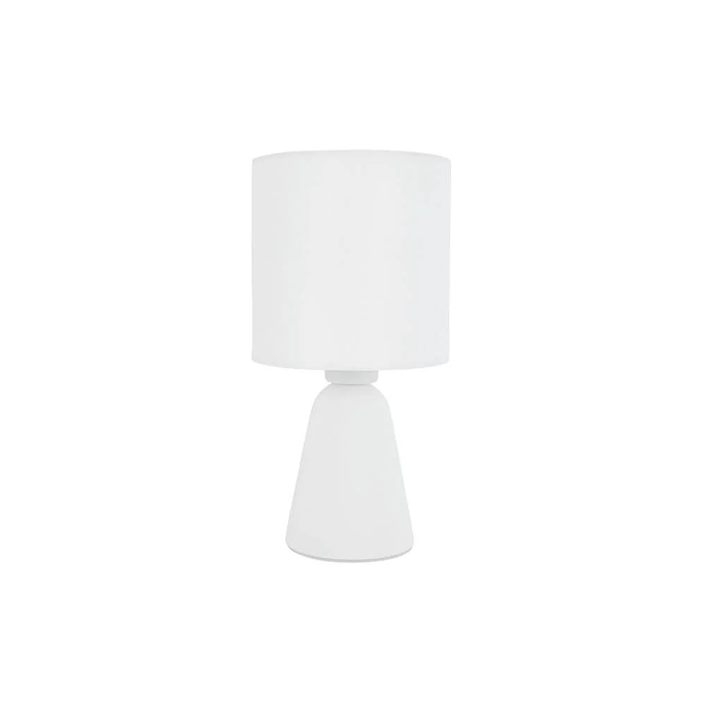 Candeeiro de mesa em gesso Orion branco