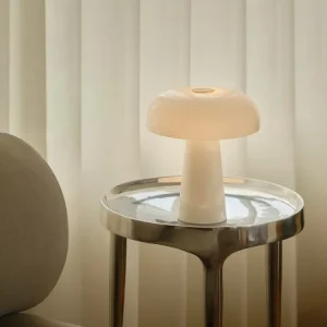 Candeeiro de mesa Glossy branco mini - Nordlux