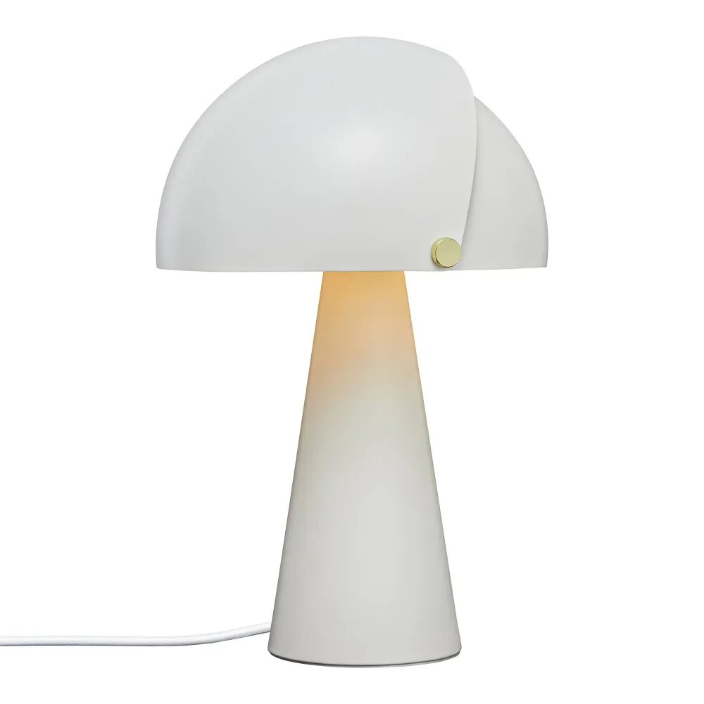 Candeeiro de mesa Nordlux Align em branco