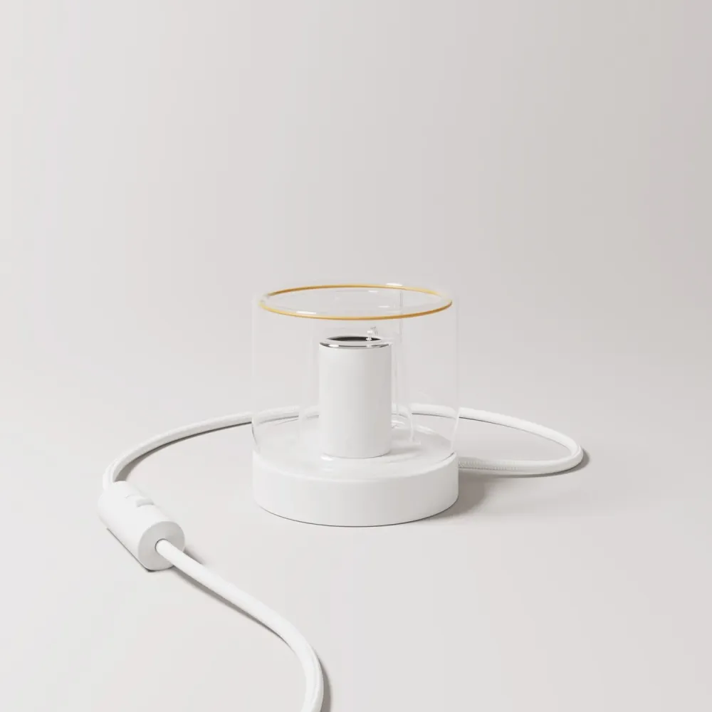Candeeiro de mesa Posaluce Ghost - Branco