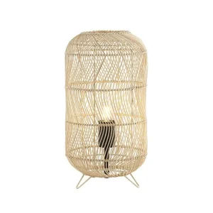 CANDEEIRO DE MESA em Rattan natural 20231 - Zambelis