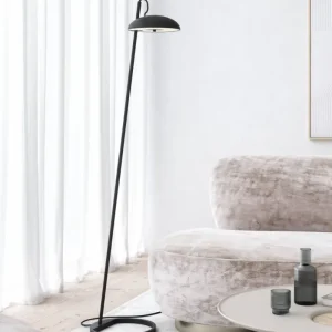 Candeeiro de pé Nordlux Versale em preto