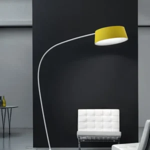 Candeeiro de Pé Oxygen FL1 Amarelo LED Stilnovo 8103