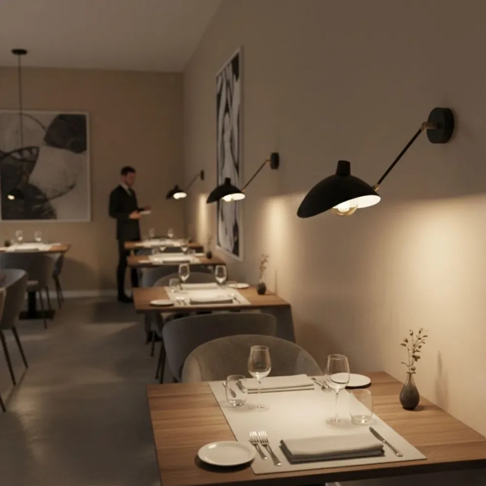 Candeeiro de parede de design "Lumen" - E27