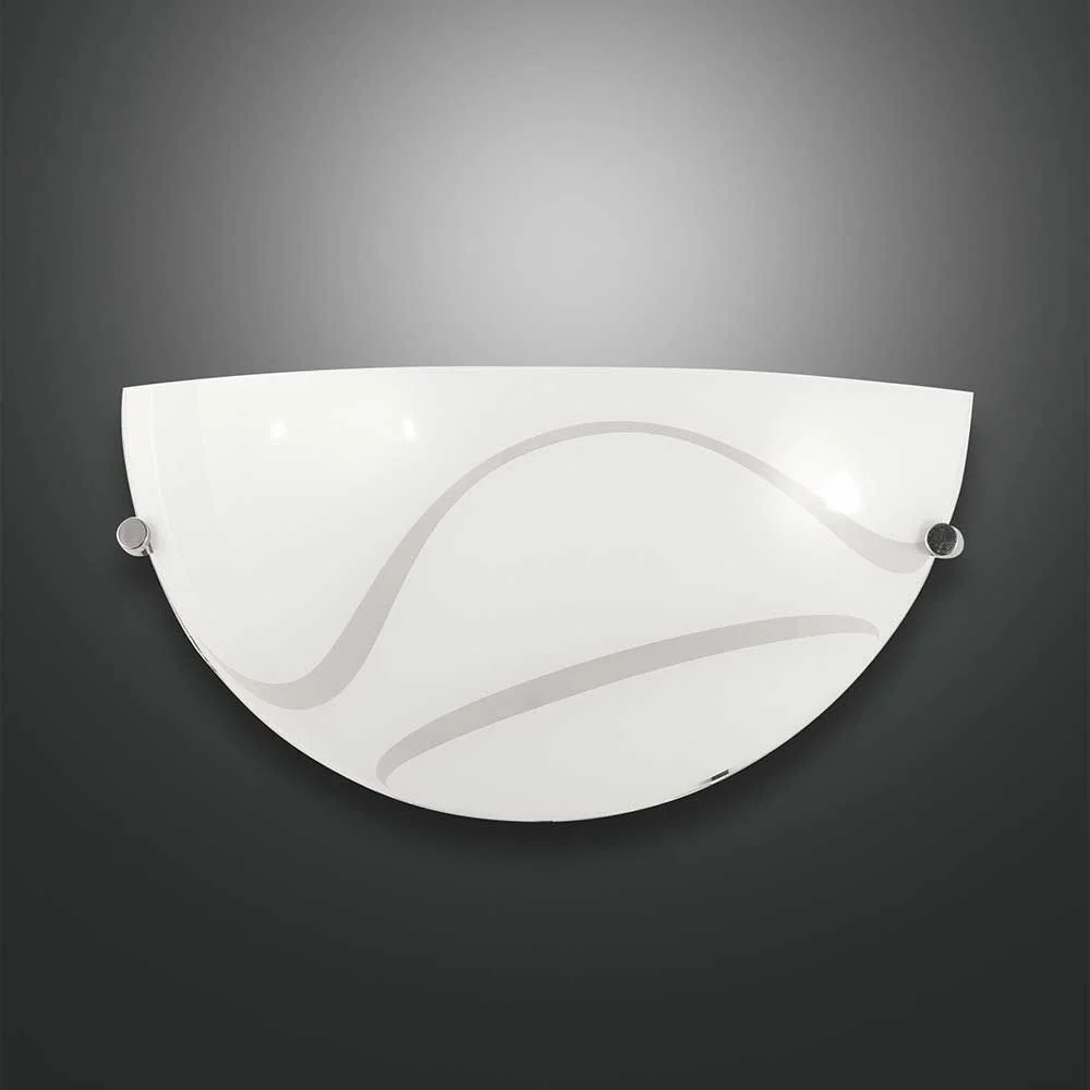 Candeeiro de parede moderno Magma White