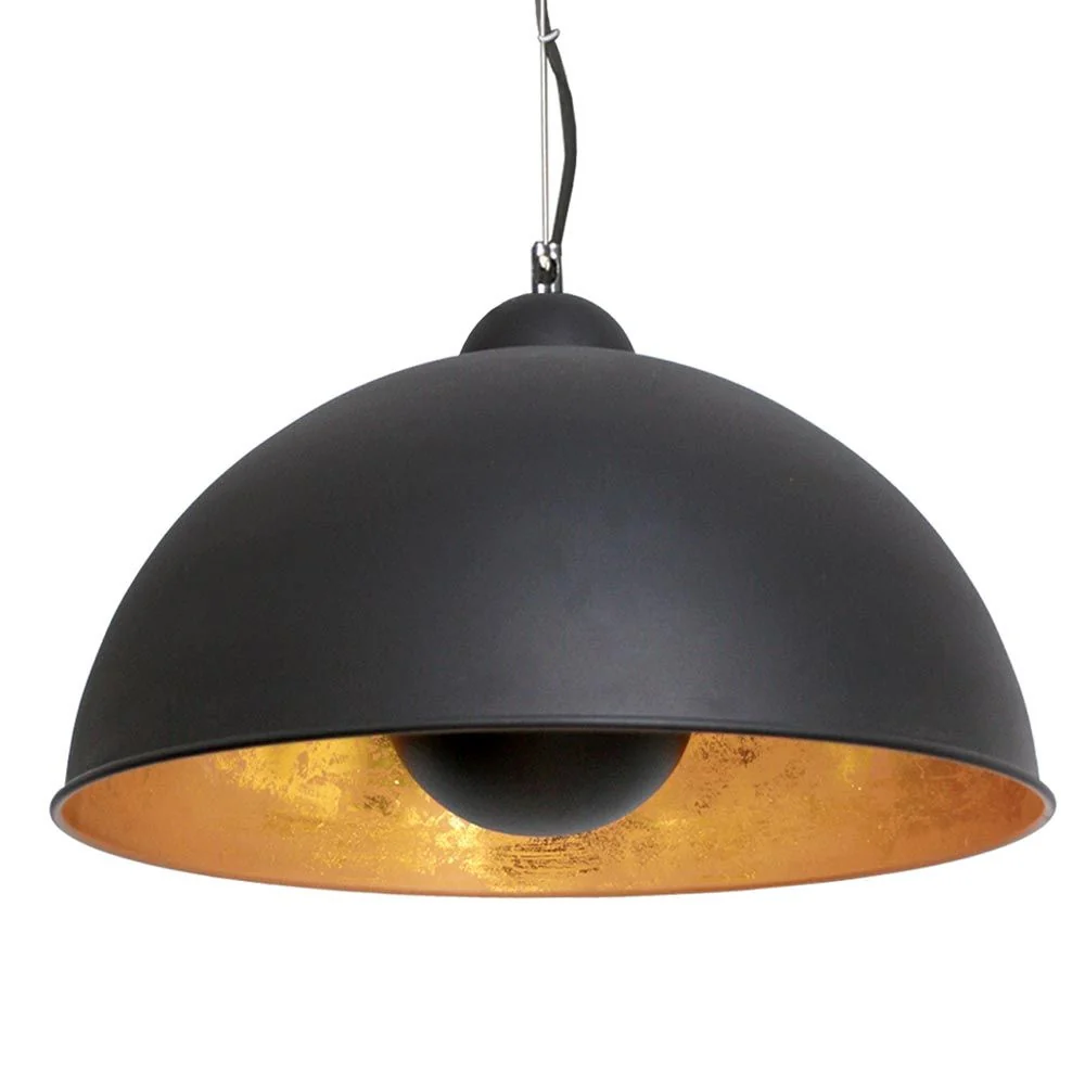 Candeeiro de suspensão Captain Black, dourado