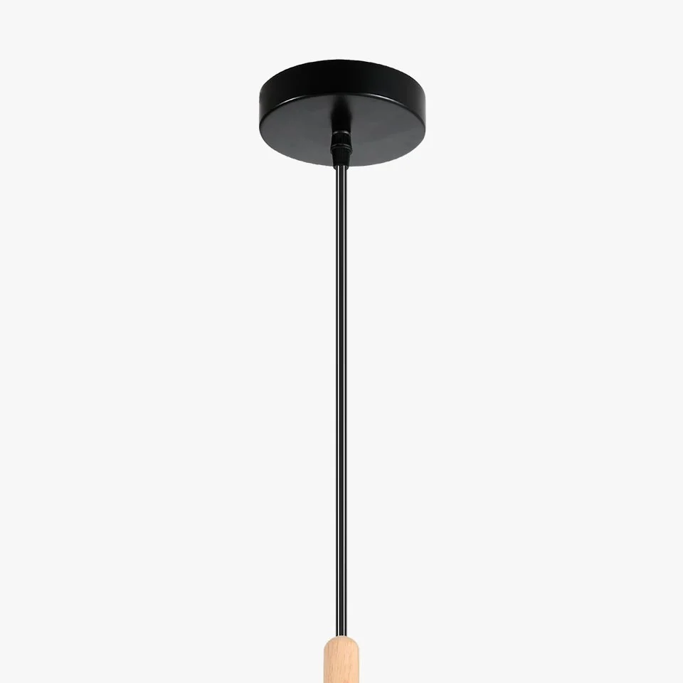 Candeeiro Suspenso LOMIR Cinza D.24x38cm