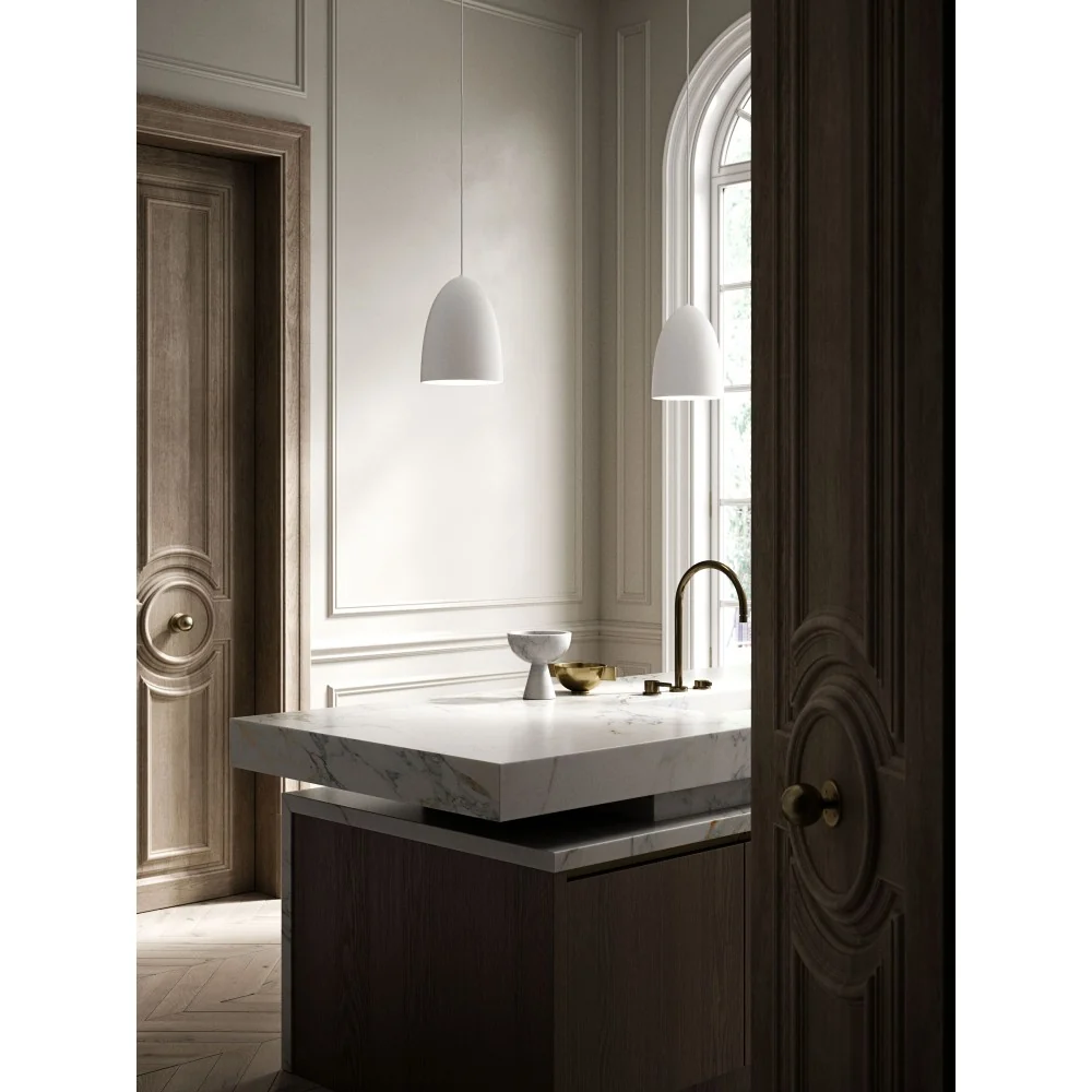 Candeeiro suspenso Nordlux Nexus 2, Branco, cabo ajustável até 3 metros