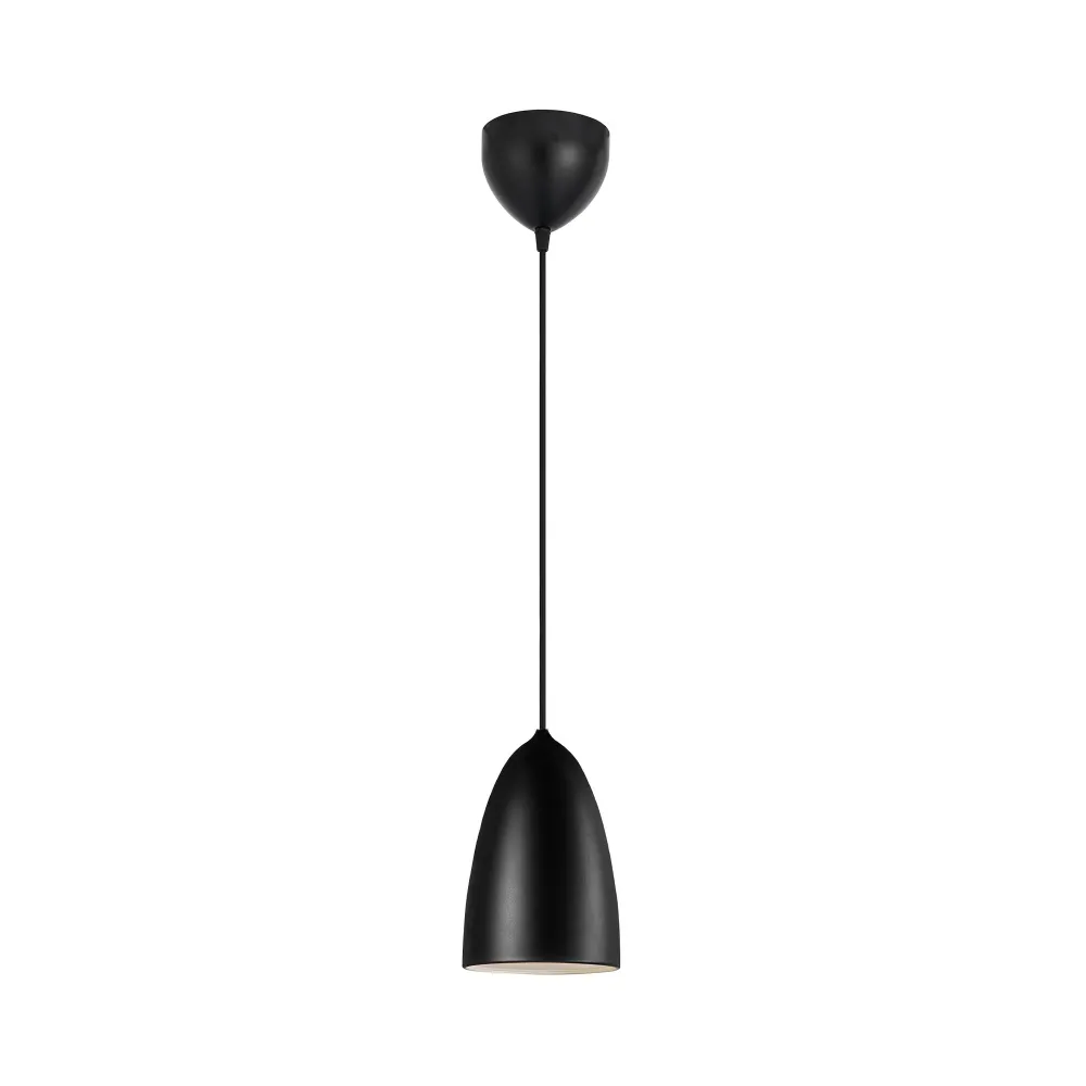 Candeeiro suspenso preto Nordlux Nexus 2 Small, cabo até 3 metros ajustável