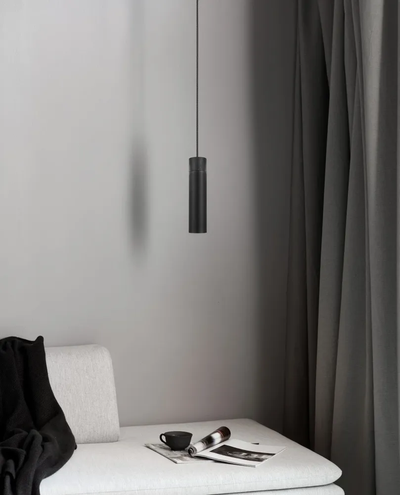 Candeeiro suspenso preto Tilo - Nordlux