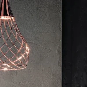 Candeeiro de Tecto Mongolfier Copper Stilnovo 8141