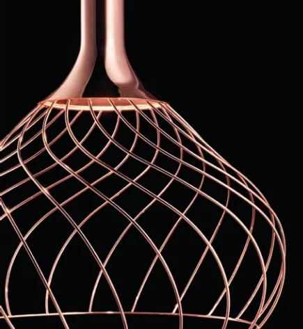 Candeeiro de Tecto Mongolfier Copper Stilnovo 8145