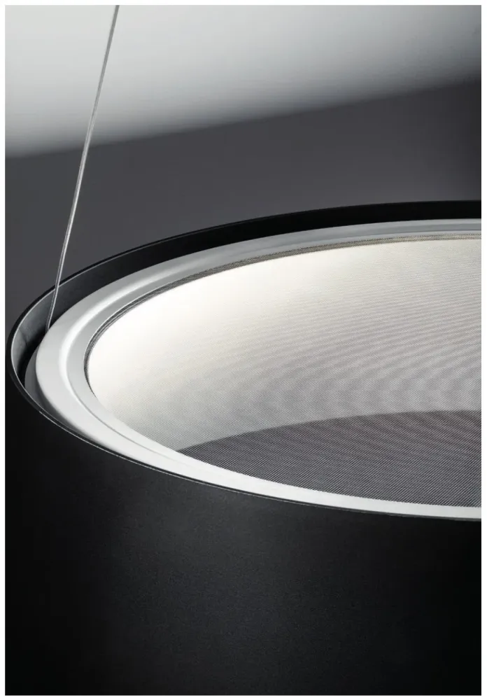 Candeeiro de Tecto Oxygen Amarelo LED Ø560mm Stilnovo 8091