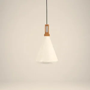 Candeeiro de Tecto Suspenso 1L ALUMÍNIO Branco PZA1513W zambelis