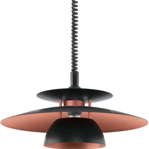 Candeeiro De Tecto Suspenso Eglo Brenda Cobre 31666