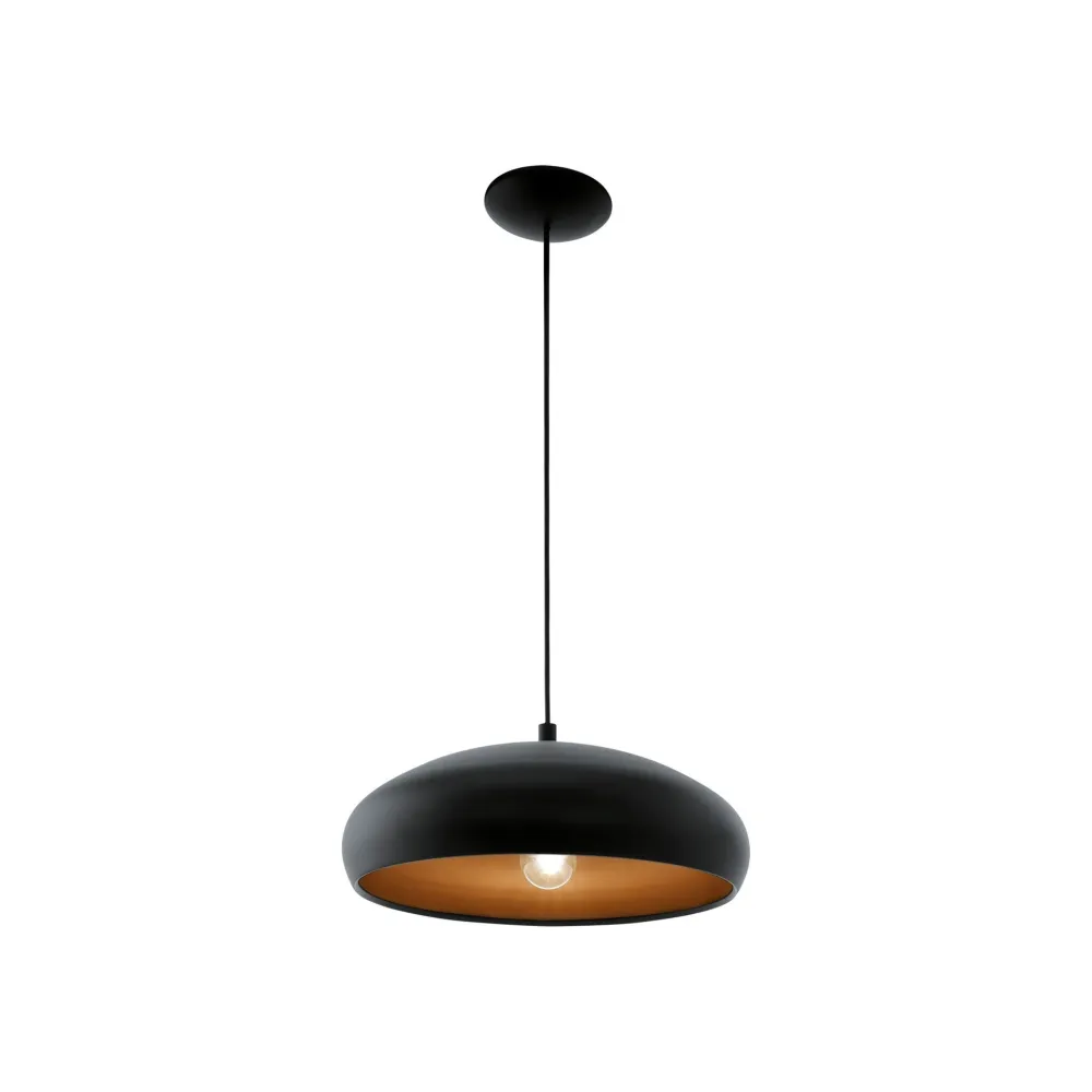 Candeeiro de tecto suspenso eglo mogano 94605 Ø400mm