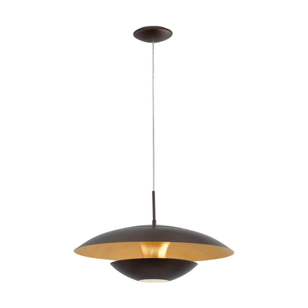 Candeeiro de Tecto Suspenso Eglo Nuvano Gold 95755