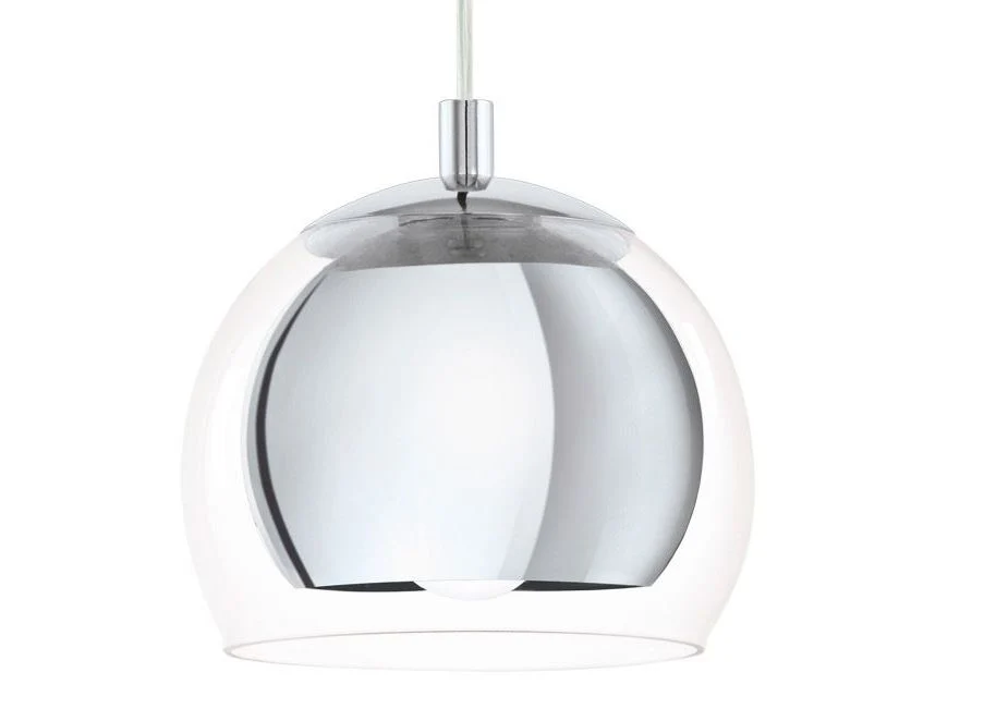 Candeeiro de Tecto Suspenso Eglo Rocamar Cromado 94592 Ø190MM