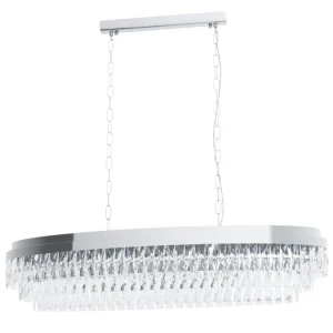 Candeeiro de Tecto Suspenso Eglo Valparaiso 39495 Cromado