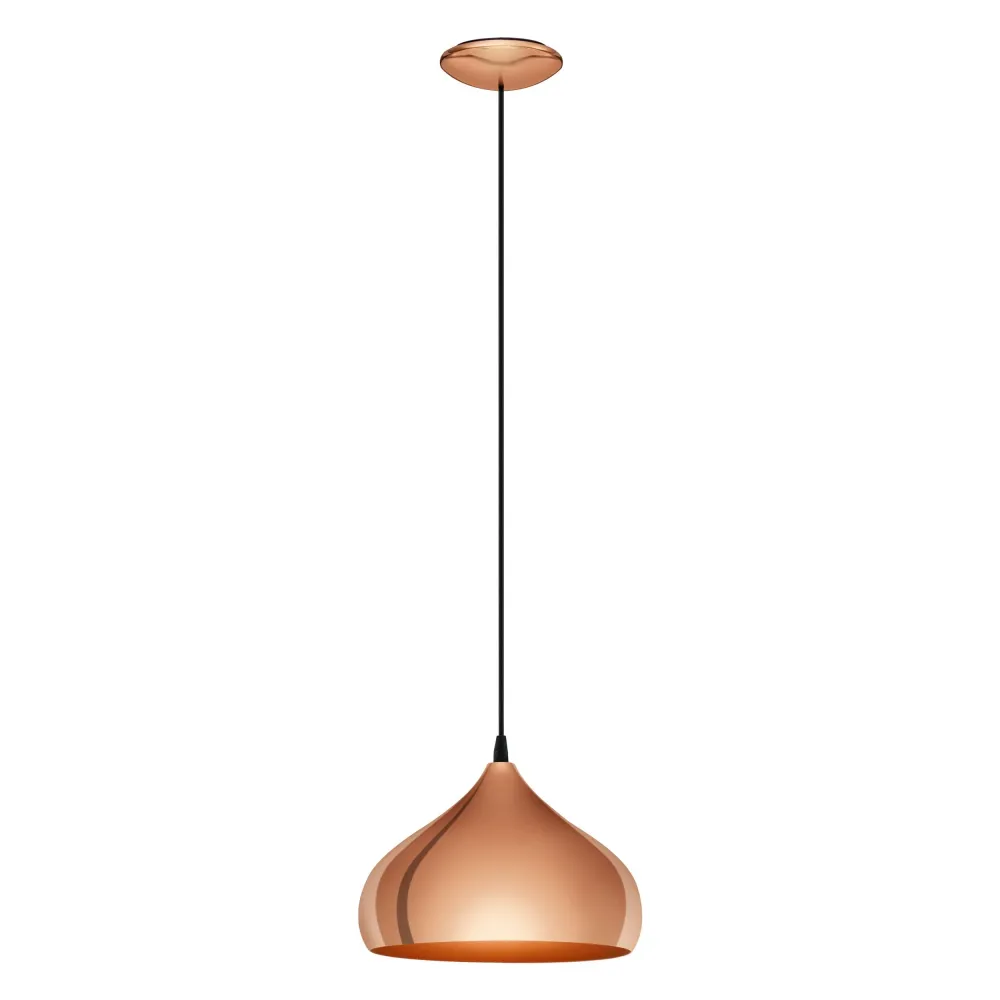 CANDEEIRO DE TECTO Suspenso Eglo Vintage Hapton 49449 Ø290mm