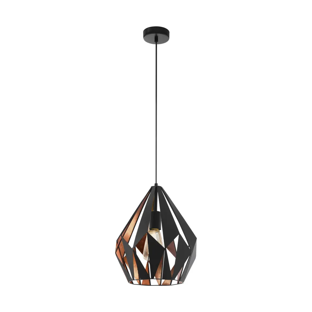Candeeiro de Tecto Suspenso Moderno Carlton 1 Eglo 49254