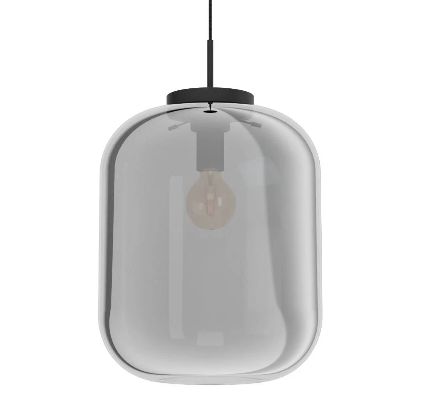 Candeeiro de Tecto Suspenso Moderno Eglo Bulciago 39674 Ø 350mm