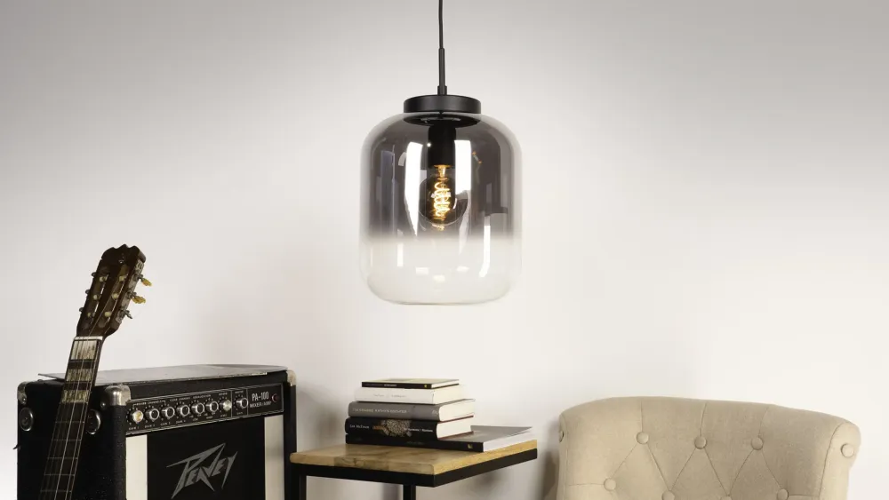 Candeeiro de Tecto Suspenso Moderno Eglo Bulciago 39674 Ø 350mm