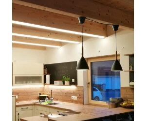 Candeeiro de tecto suspenso nordlux pure 20 preto 43293003