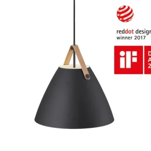 Candeeiro de Tecto Suspenso Nordlux Strap 36 Preto