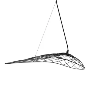 Candeeiro de Tecto Suspenso Preto 10W 3000K PZA197 zambelis