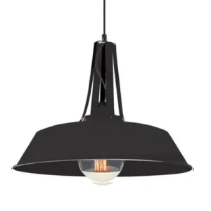 Candeeiro de Tecto Suspenso Preto PZA19245 - Zambelis