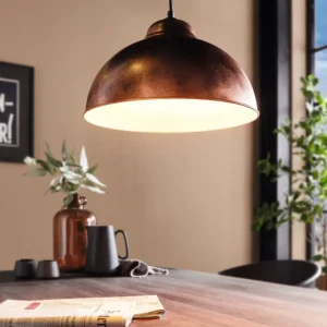 Candeeiro de tecto suspenso Truro 2 cobre Eglo 49248 ø 370 mm