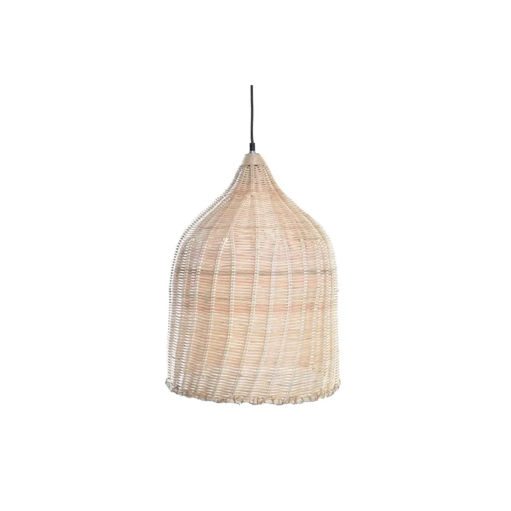 Candeeiro de teto DKD Home Decor Natural 50 W 40 x 40 x 51 cm