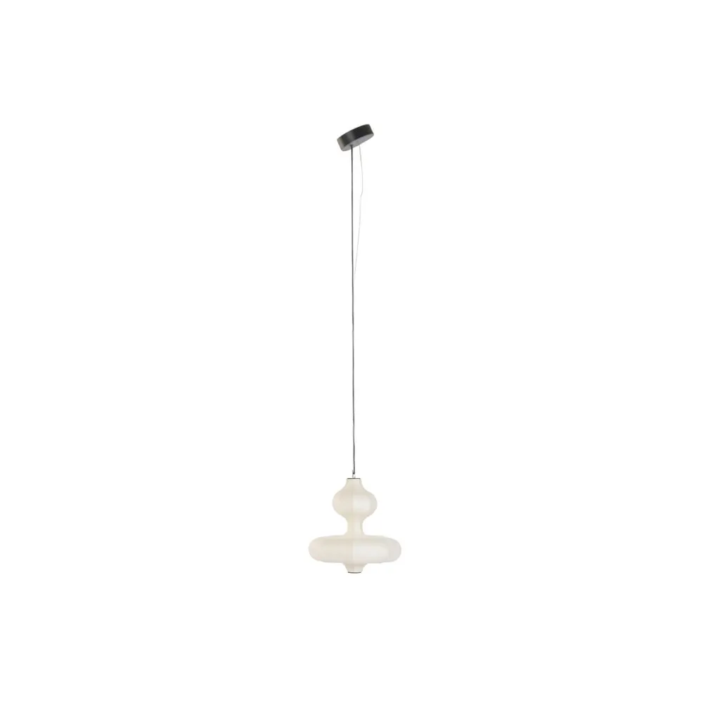 Candeeiro de teto Home ESPRIT Branco Papel ço 40 X 40 X 40,6 CM