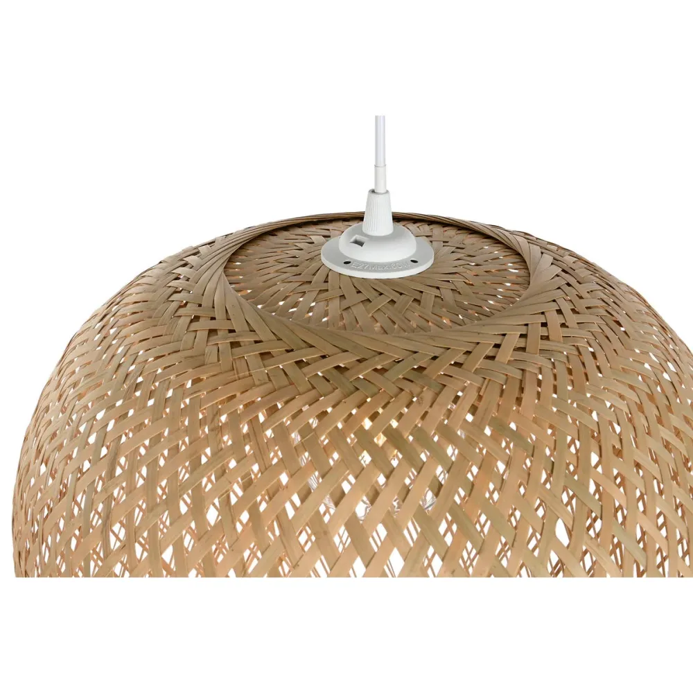 Candeeiro de teto Home ESPRIT Natural 50 W 40 x 40 x 70 cm