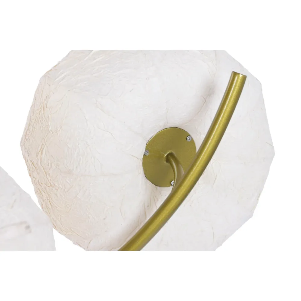 Candeeiro de teto Home ESPRIT Papel ço