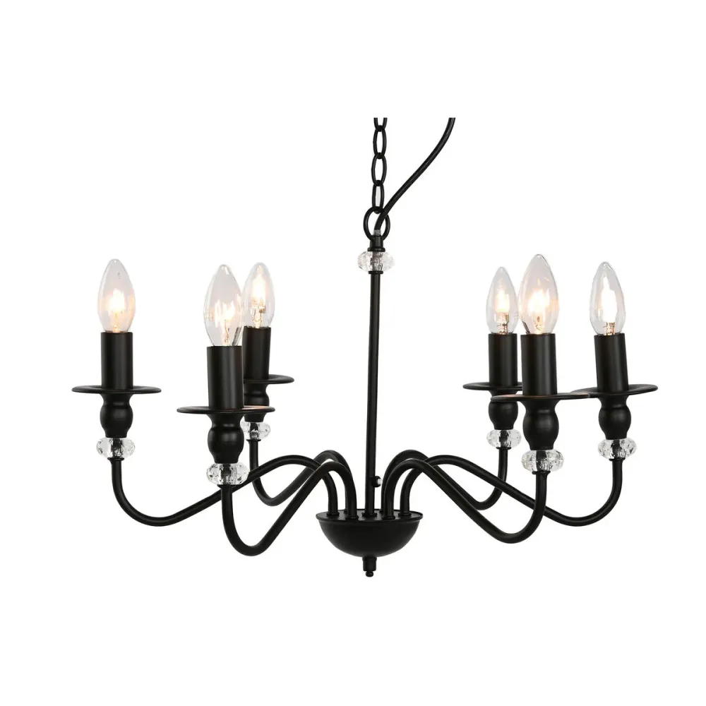 Candeeiro de teto Home ESPRIT Preto Metal 25 W 54 x 54 x 46 cm