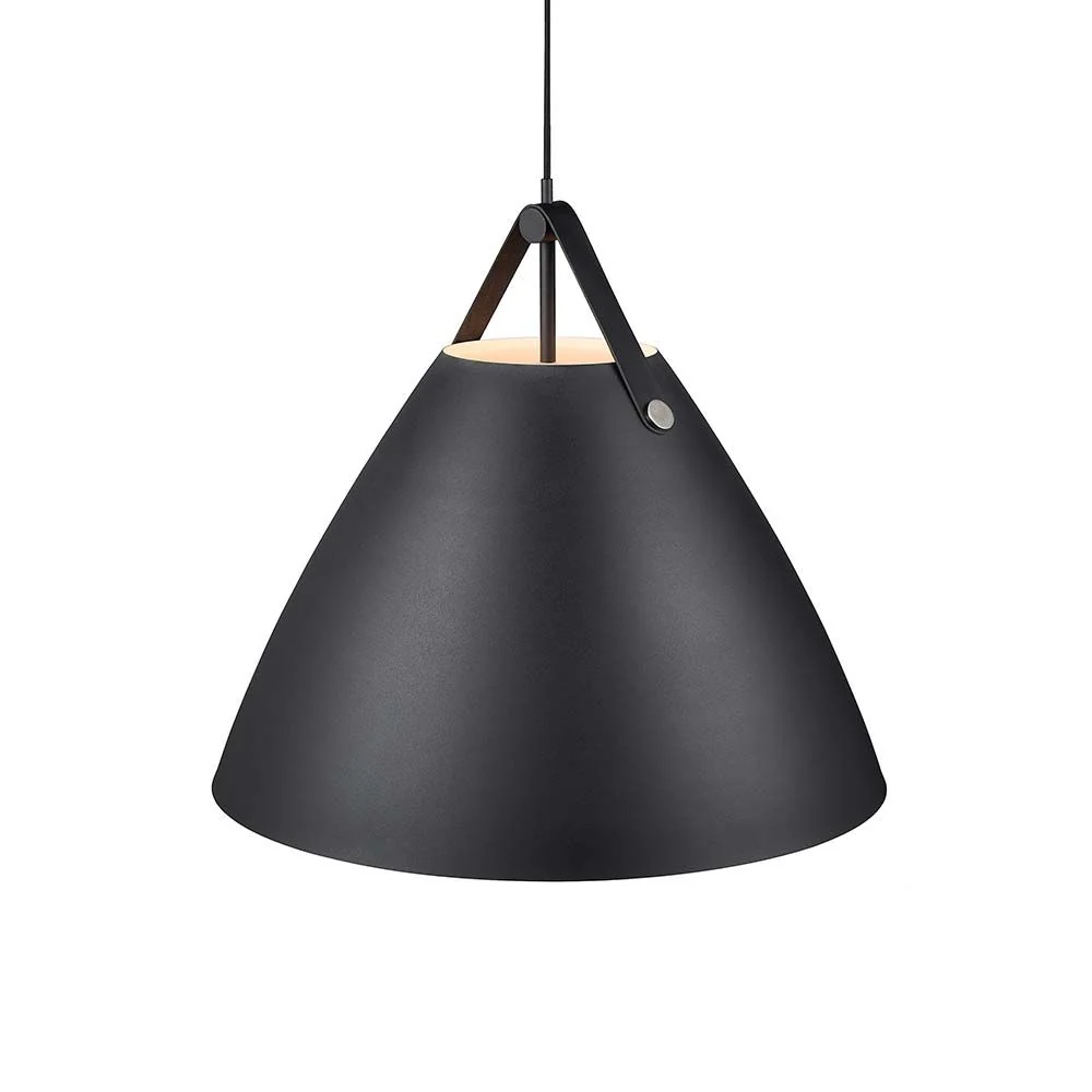Cinta de lâmpada pendente 68 preto