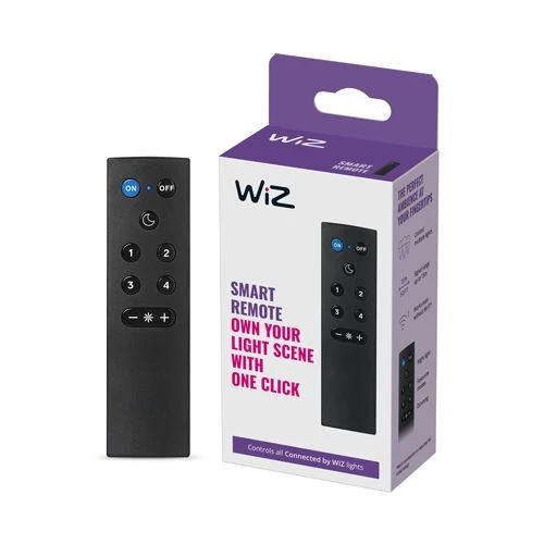 Comando para Lâmpadas Inteligentes Wizmote - Preto