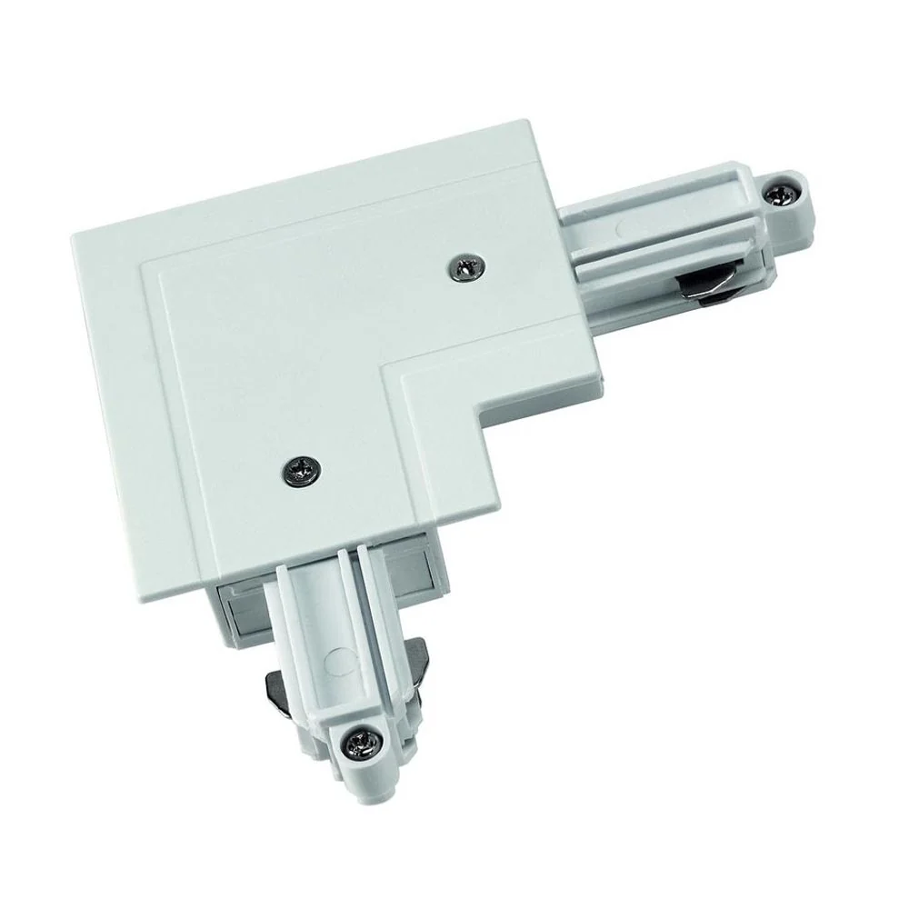Conector de canto para 1 fases HV Rail Instalação Terra branca fora