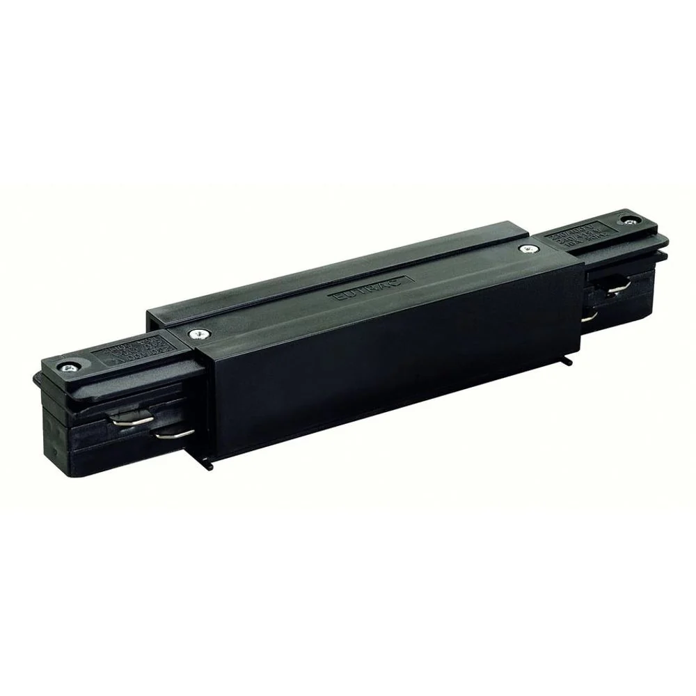 Conector longitudinal de Eutrac com uma opção de alimentação preta