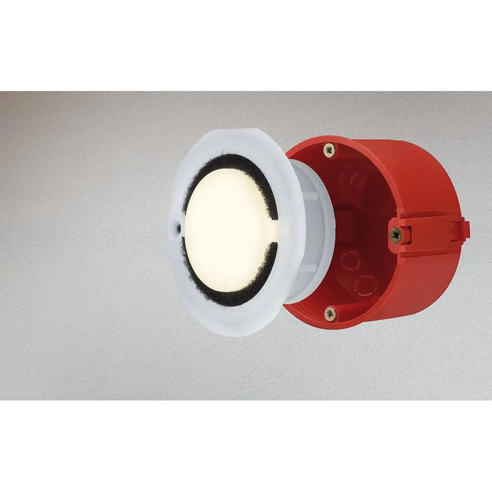 Conjunto EBL Especial LED IP65 1,4W 3000K 76mm Opal